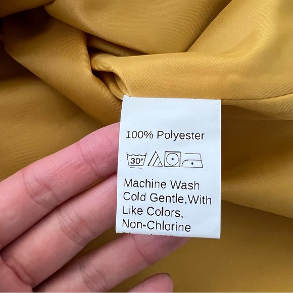 Gingham Button Through Flap Pocket Overcoat - Picture 13 of 14